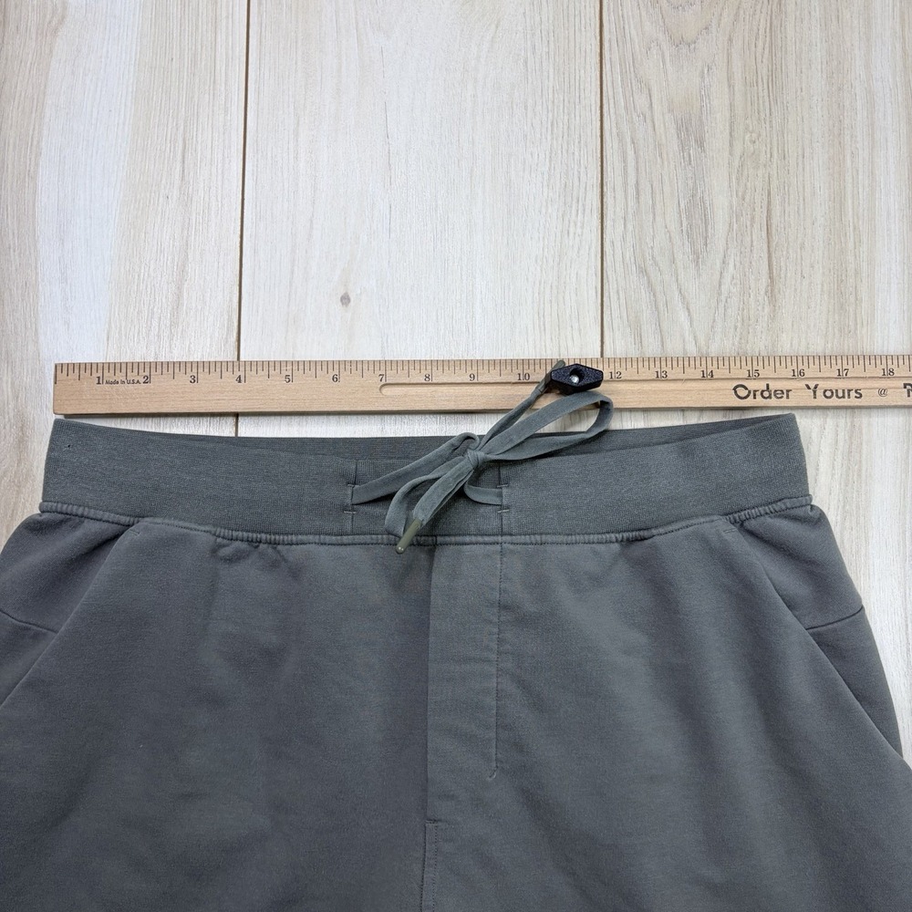 Lululemon Mens Large City Sweat Joggers Olive Green Active Sweatpants - Picture 4 of 10